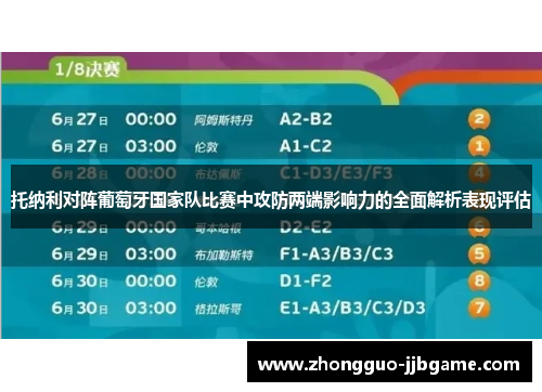 托纳利对阵葡萄牙国家队比赛中攻防两端影响力的全面解析表现评估